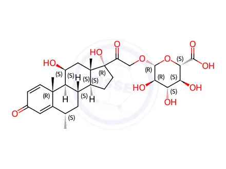 Chemical structure of Prednisolone Impurity 176