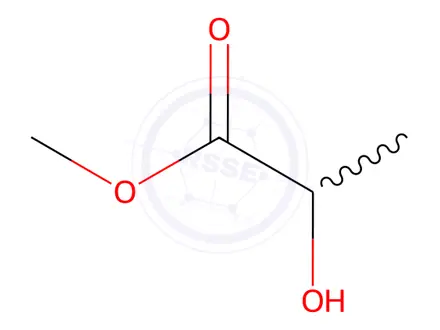 Chemical structure of Methyl lactate