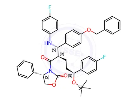 Chemical structure of Ezetimibe Impurity 308