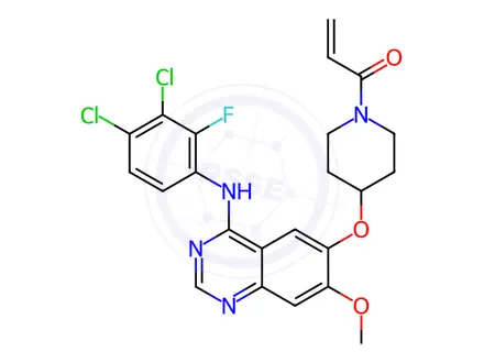 Chemical structure of Poziotinib
