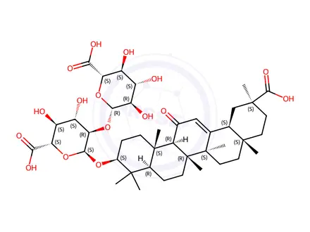 Chemical structure of Magnesium Isoglycyrrhetinic Acid Impurity 3