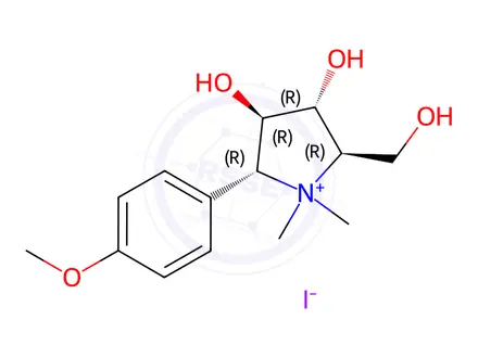 Chemical structure of Codonopyrrolidium B