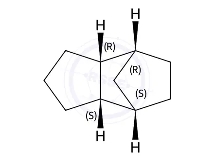 Chemical structure of endo-Tetrahydrodicyclopentadiene