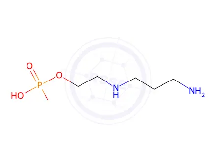 Chemical structure of 2-((3-aminopropyl)amino)ethyl dihydrogen phosphate