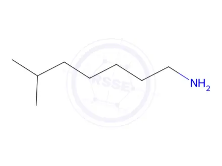 Chemical structure of 6-Methyl-1-heptylamine