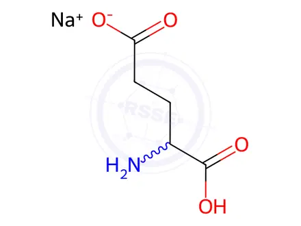 Chemical structure of Glutamic Acid Impurity 9 Sodium Salt