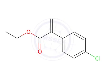 Chemical structure of Ethyl 2-(4-chlorophenyl)acrylate
