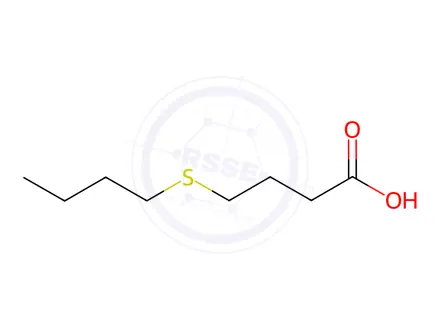 Chemical structure of 4-Butylsulfanylbutanoic acid