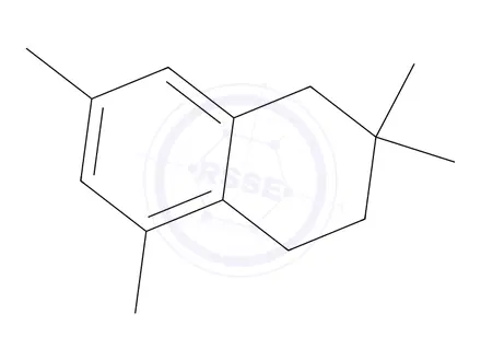 Chemical structure of 2,2,5,7-TETRAMETHYLTETRALINE