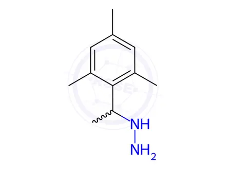 Chemical structure of (1-Mesitylethyl)hydrazine