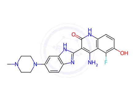 Chemical structure of Dovitinib Impurity 7