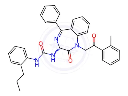 Chemical structure of YM 022 Impurity 17