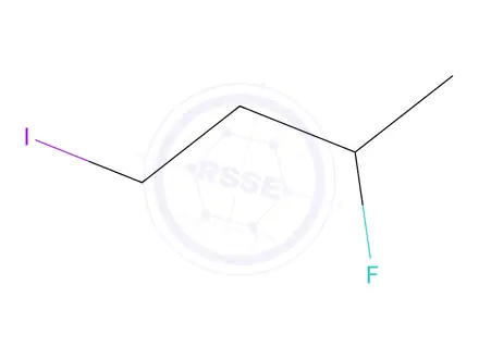 Chemical structure of 3-fluoro-1-iodobutane