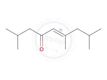 Chemical structure of 2,6,8-trimethyl-non-5-en-4-one