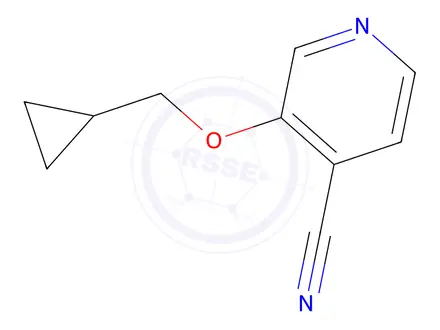 Chemical structure of 3-(Cyclopropylmethoxy)isonicotinonitrile