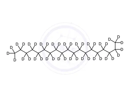 Chemical structure of n-Nonadecane-d40