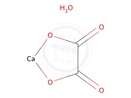 Chemical structure of Calcium Oxalate Monohydrate