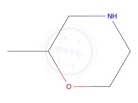 Chemical structure of 2-Methylmorpholine hydrochloride
