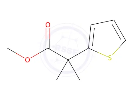 Chemical structure of Methyl 2-Methyl-2-(2-thienyl)propanoate