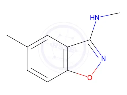 Chemical structure of N,5-dimethylbenzo[d]isoxazol-3-amine