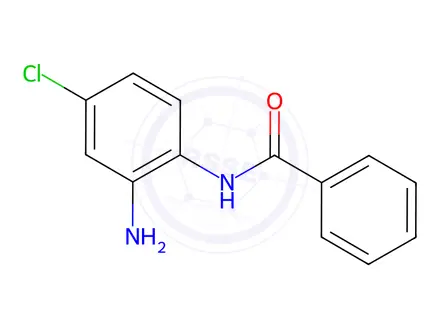 Chemical structure of Benzamide, N-(2-amino-4-chlorophenyl)-