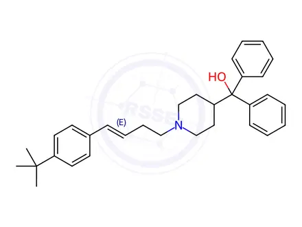 Chemical structure of Terfenadine Impurity 7 (Terfenadine EP Impurity G)