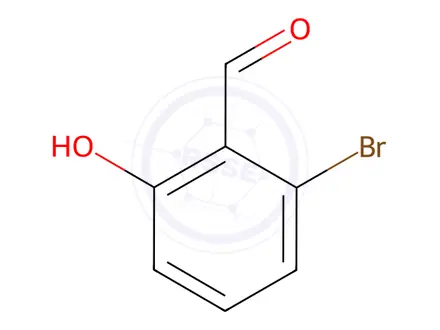 Chemical structure of 2-BROMO-6-HYDROXYBENZALDEHYDE