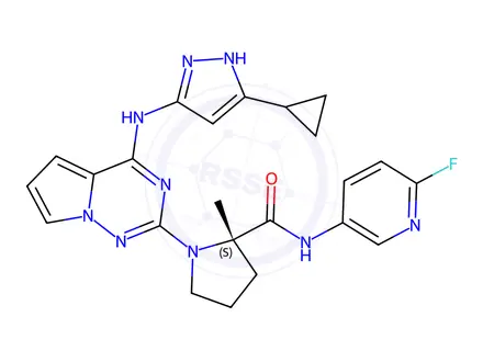 Chemical structure of Bms 754807