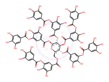 Chemical structure of Dextromethorphan tannate