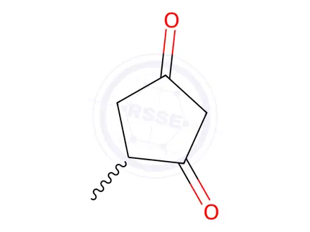Chemical structure of 5-Methyl-1,3-cyclopentanedione