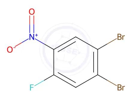 Chemical structure of 2-Fluoro-4,5-dibroMonitrobenzene