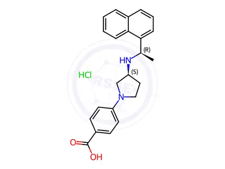 Chemical structure of Evocalcet Impurity 136