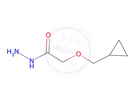 Chemical structure of Cyclopropylmethoxyacetic acid hydrazide