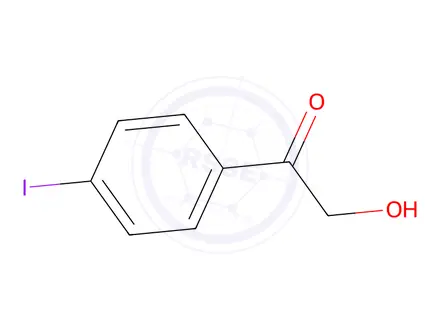 Chemical structure of 2-Hydroxy-4-Iodo-Acetophenone