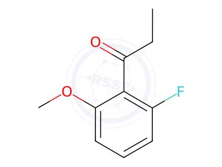 Chemical structure of 1-(2-Fluoro-6-methoxyphenyl)propan-1-one