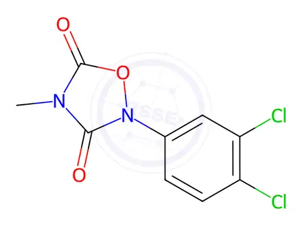 Chemical structure of Methazole