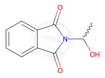 Chemical structure of 2-(1-Hydroxyethyl)isoindoline-1,3-dione