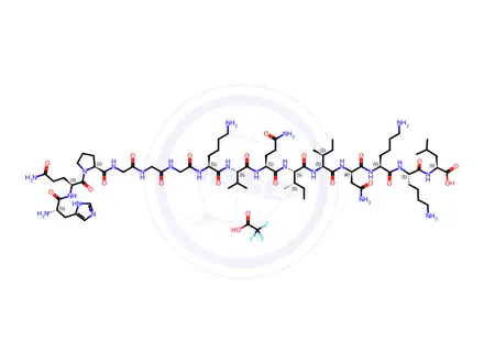 Chemical structure of Tau Peptide (268-282)