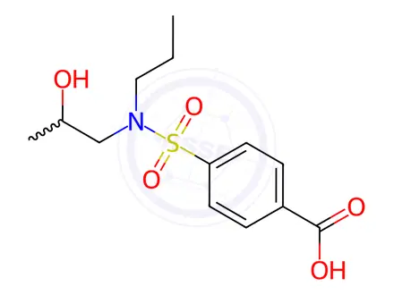 Chemical structure of Hydroxy Probenecid