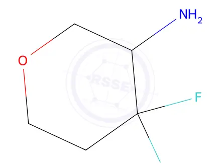 Chemical structure of 4,4-Difluorotetrahydro-2H-pyran-3-amine