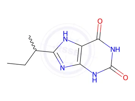 Chemical structure of 3-Butyl-3,7-dihydro-1H-purine-2,6-dione
