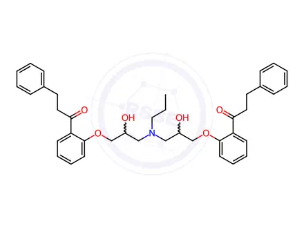 Chemical structure of Propafenone EP Impurity G(Mixture of Diastereomers)