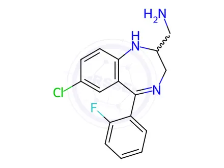 Chemical structure of Midazolam Impurity 5 (Midazolam EP Impurity E)