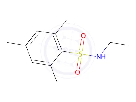 Chemical structure of N-ethyl-2,4,6-trimethylbenzenesulfonamide