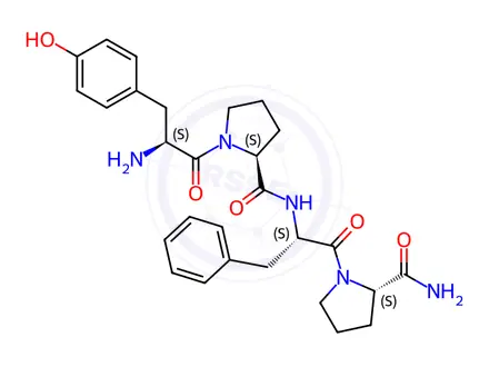 Chemical structure of Morphiceptin