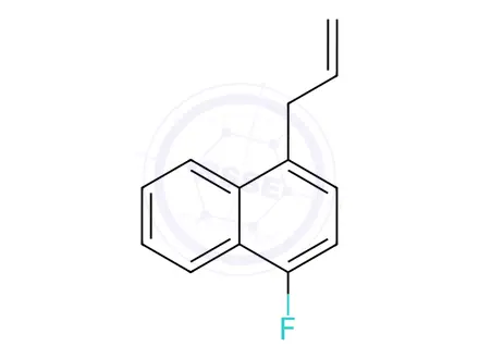 Chemical structure of 1-Allyl-4-fluoronaphthalene