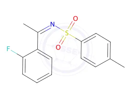 Chemical structure of N-[1-(2-Fluorophenyl)ethylidene]-4-methylbenzenesulfonamide