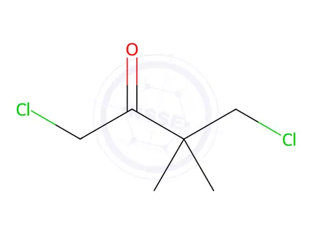 Chemical structure of 2-Butanone, 1,4-dichloro-3,3-dimethyl-