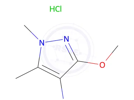 Chemical structure of 3-Methoxy-1,5-dimethyl-1H-pyrazol-4-amine