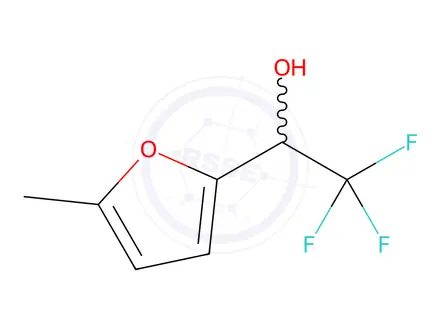 Chemical structure of 2,2,2-trifluoro-1-(5-Methylfuran-2-yl)ethanol